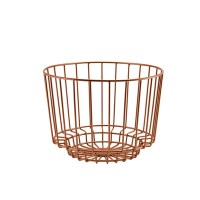 Copper Deco Wire Basket 